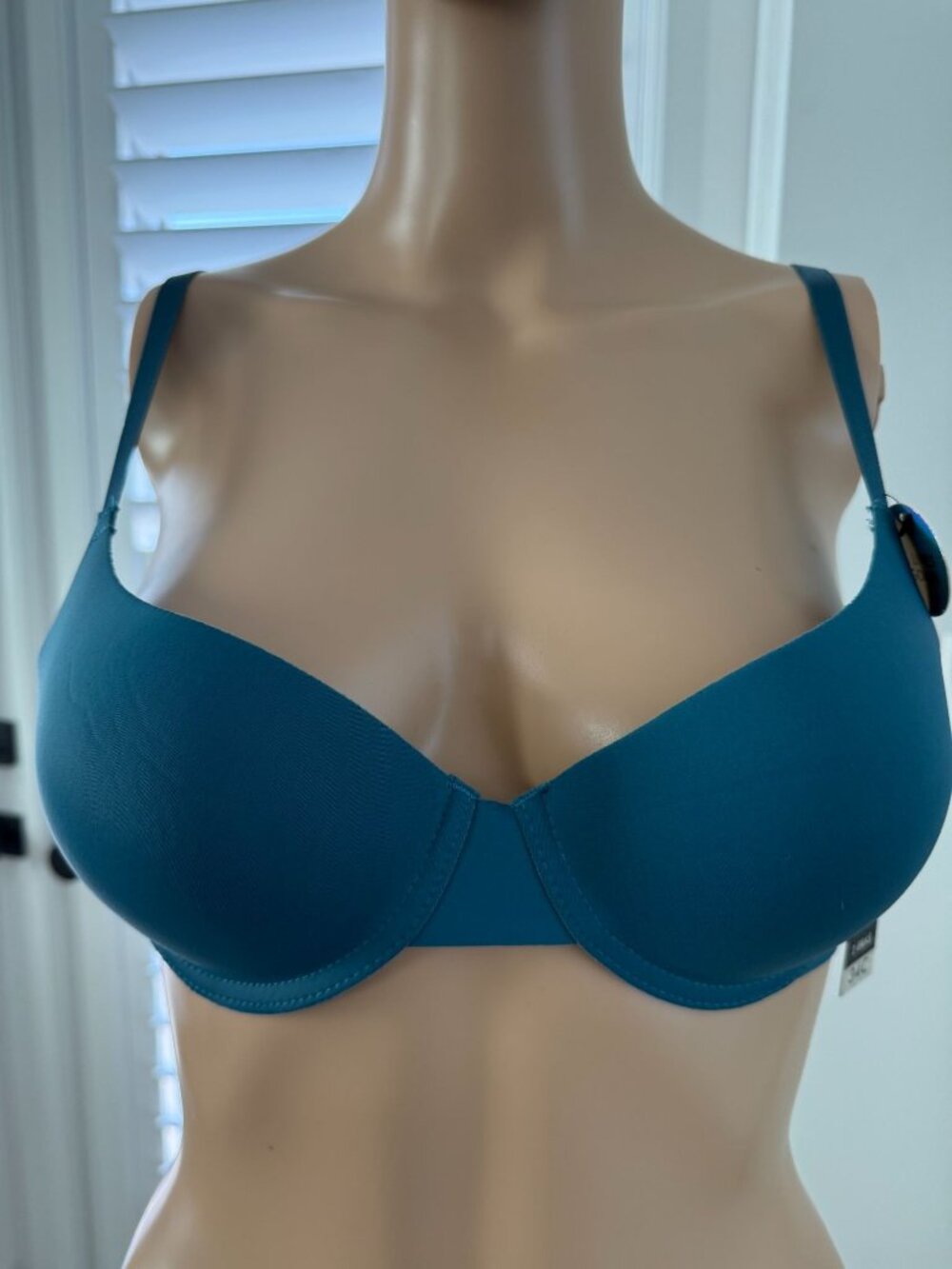 NWT XOXO Padded Push Up Bra Blue Size 34C Convertible Straps